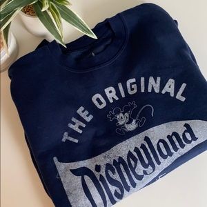 Disneyland Pennant Sweater - Navy